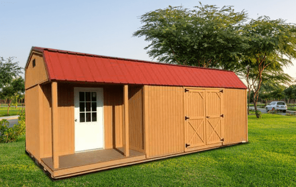 wooden storage buildings